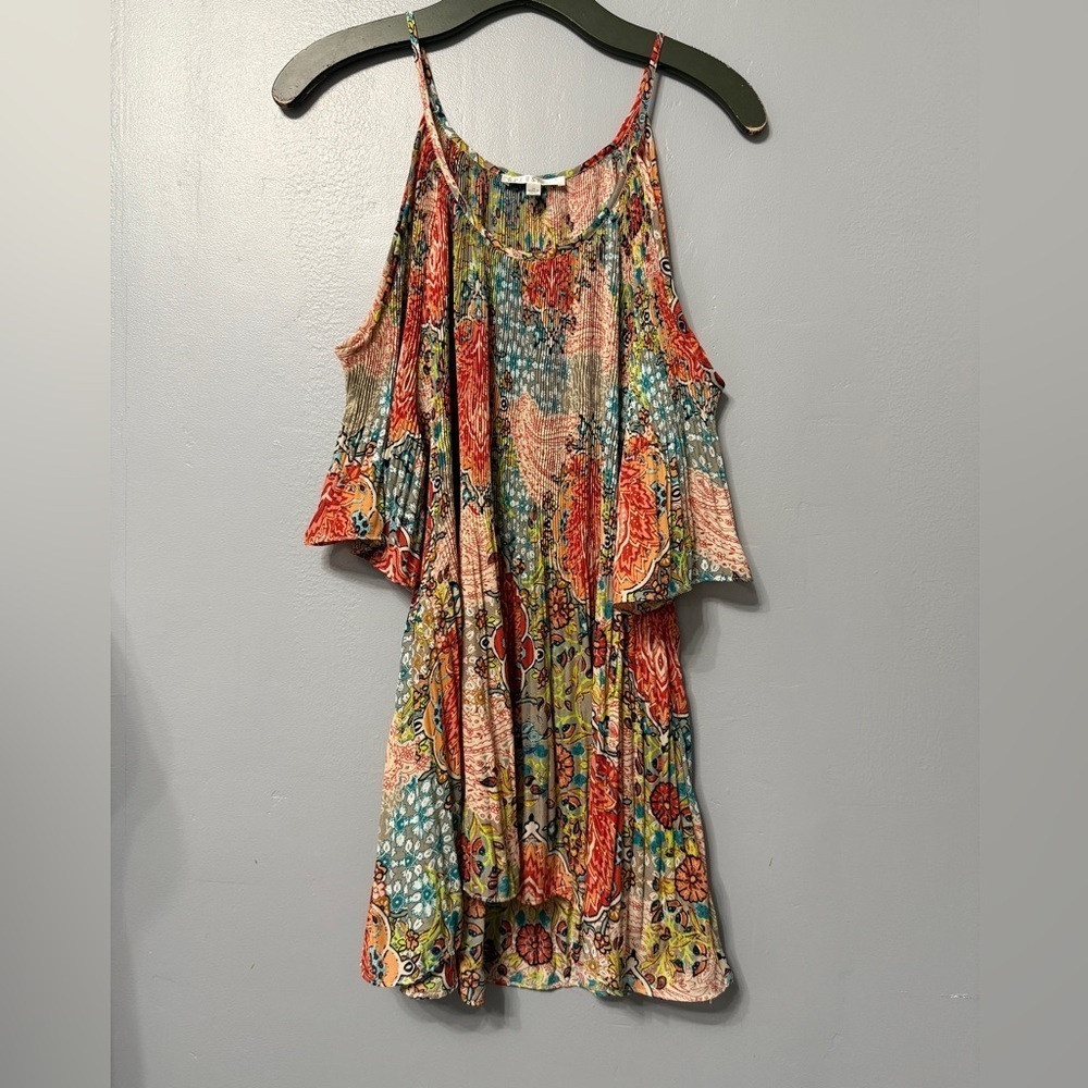 Spense Multicolor Floral Off Shoulder Top with Super Comfy
